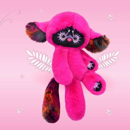 Мягкая игрушка BUDI BASA Лори Колори Тёко фуксия 30 см LR30-05