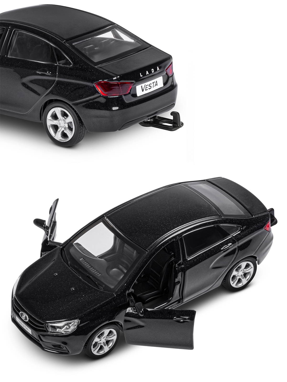 Автомобиль АВТОпанорама LADA Vesta 1:43 JB1251619 - фото 12