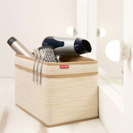 Корзина для хранения CASY HOME с ручками ВА-073