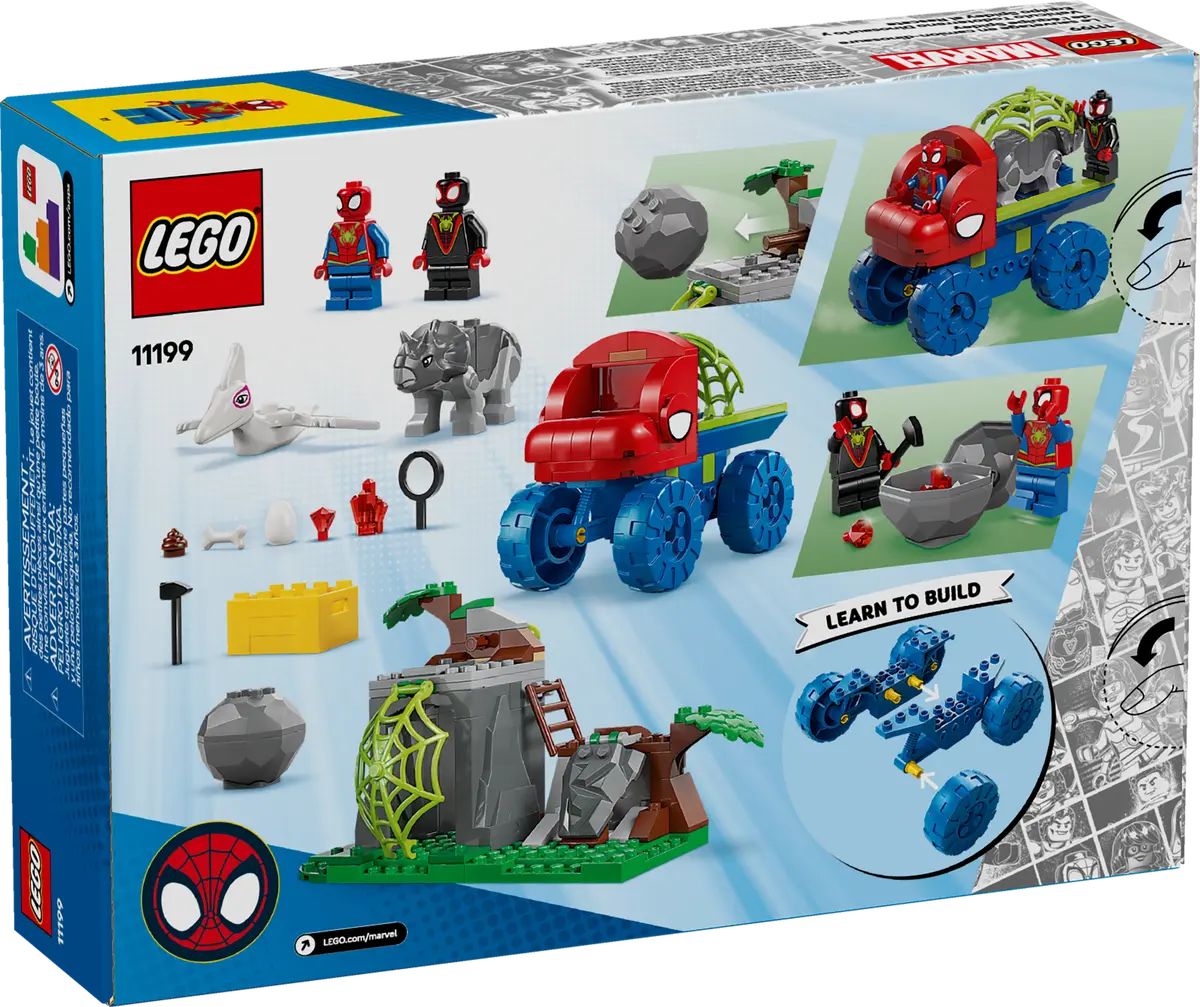 Конструктор LEGO Spidey Дино-Кроулер Человека-Паука 136 дет. - фото 8