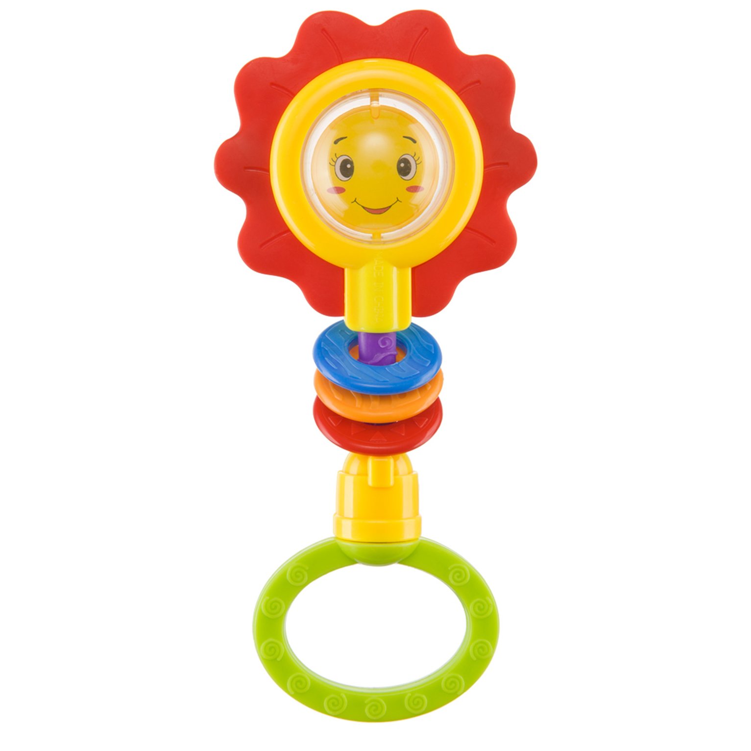 Игрушка Happy Baby погремушка Flower twist - фото 10