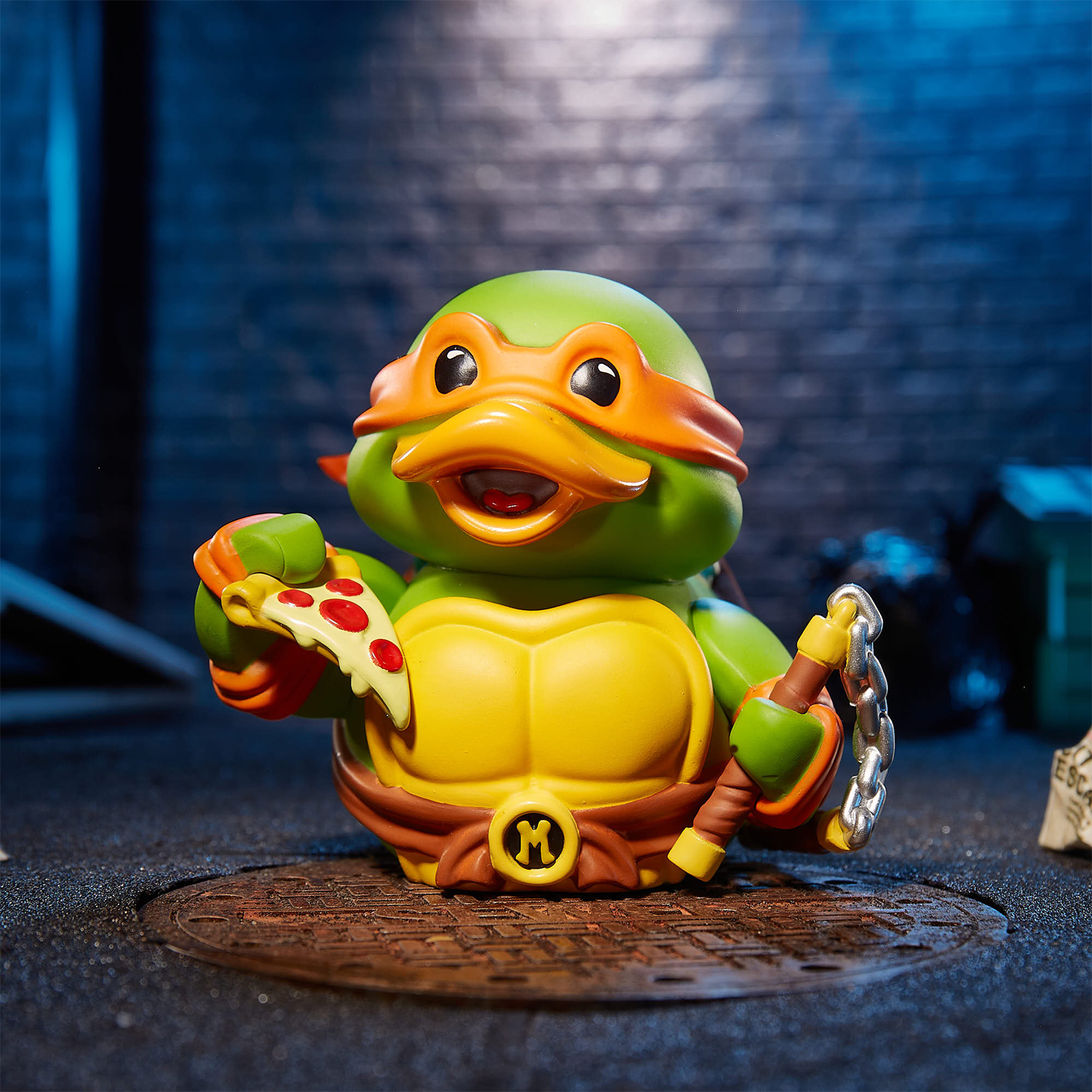 Фигурка Ninja Turtles(Черепашки Ниндзя) Утка Tubbz Микеланджело Box - фото 4