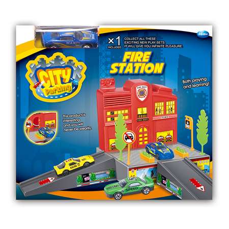 Парковка Dave Toy Пожарная станция
