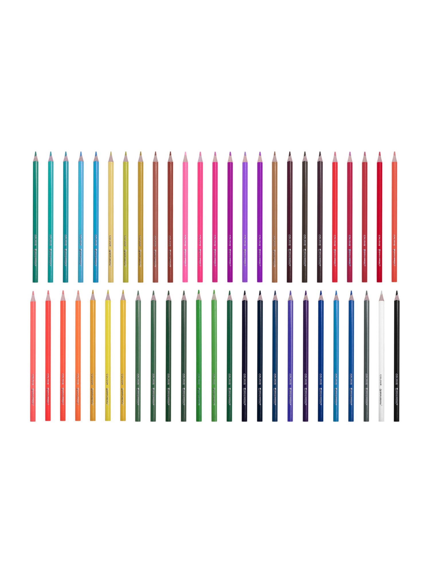 Карандаши цветные Brauberg 50 шт. - фото 9