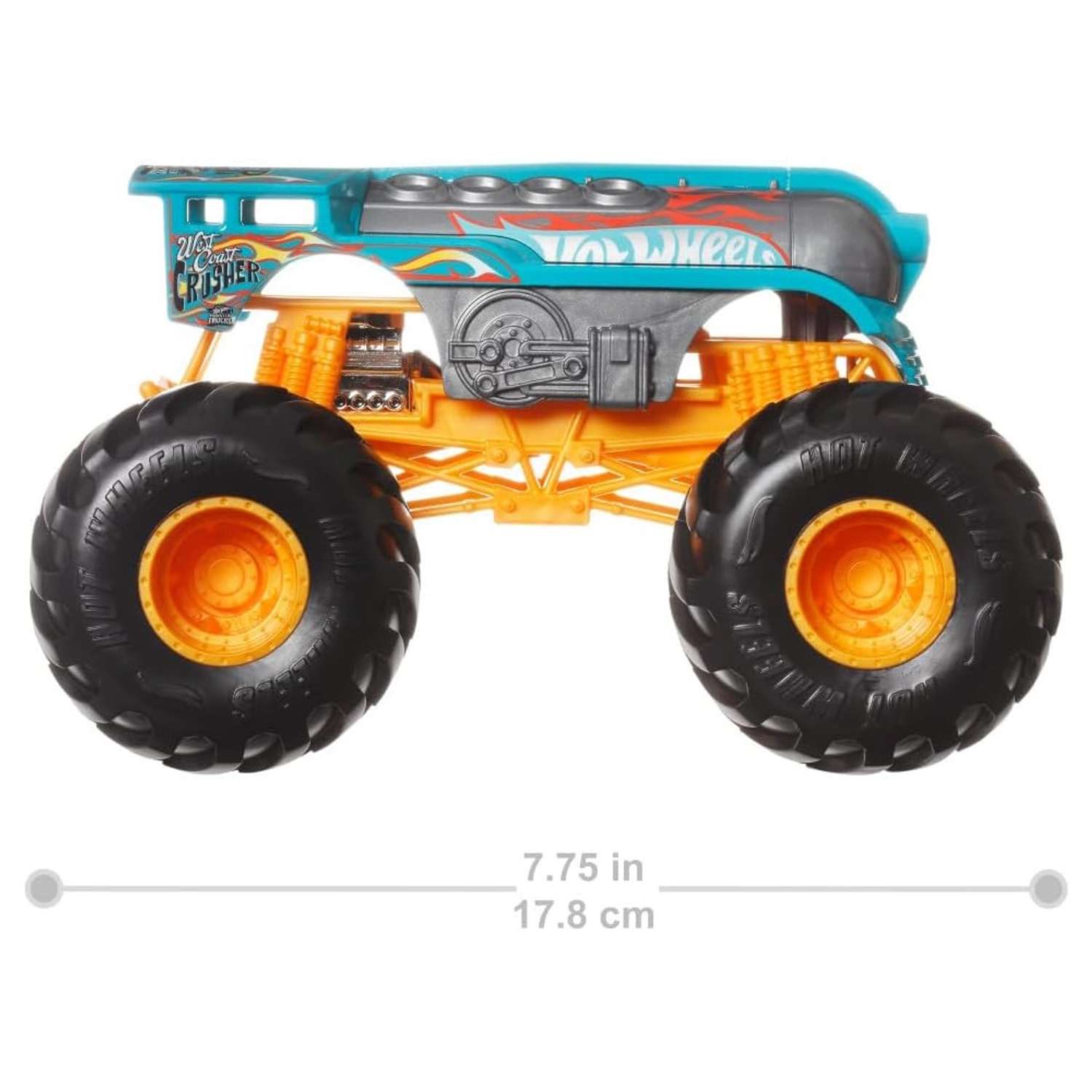 Монстр-трак Hot Wheels 1:24 многоцветный FYJ83 - фото 4