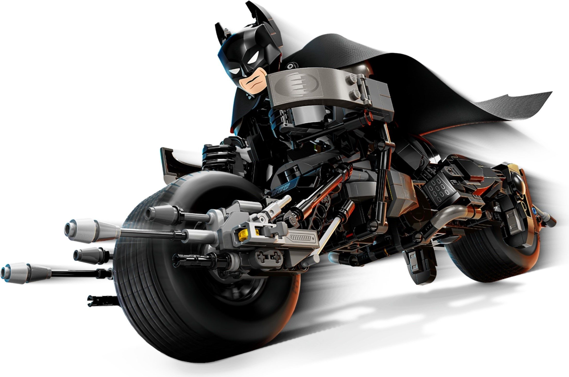 Конструктор LEGO DC Super Heroes Фигурка Бэтмена и бэтцикл 713 дет. - фото 5