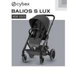 Коляска прогулочная Cybex Balios S Lux 2025 черный