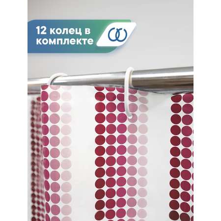 Шторка для ванной комнаты VILINA Шторка для ванной комнаты