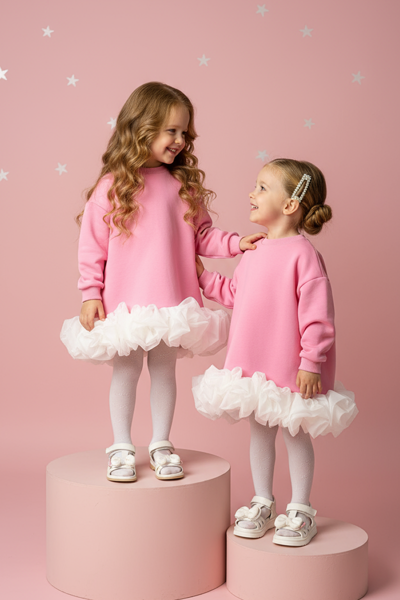 Платье Minilik ПлатьеНарядРозовое - фото 5