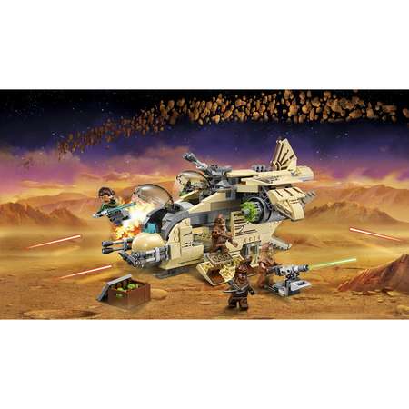 Конструктор LEGO Star Wars Боевой корабль Вуки блочный