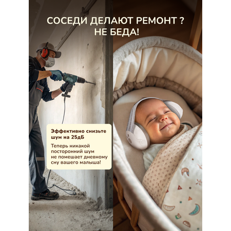 Детские наушники Хевель шумоподавляющие