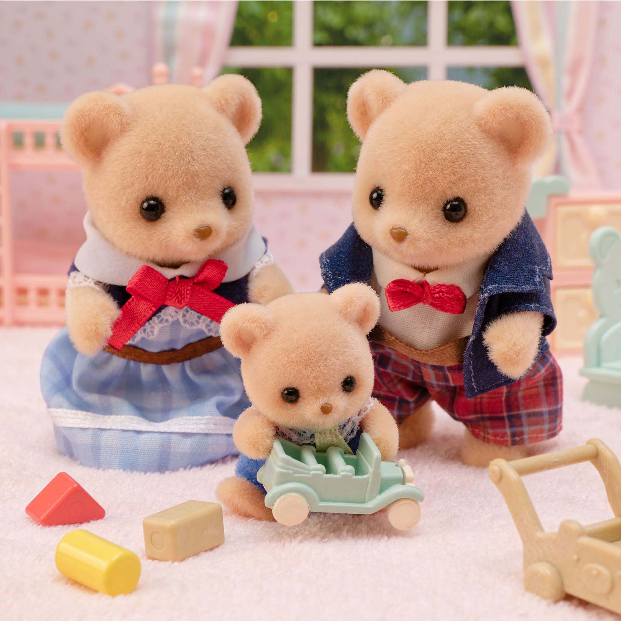 Игровой набор Sylvanian Families Семья бисквитных мишек - фото 11