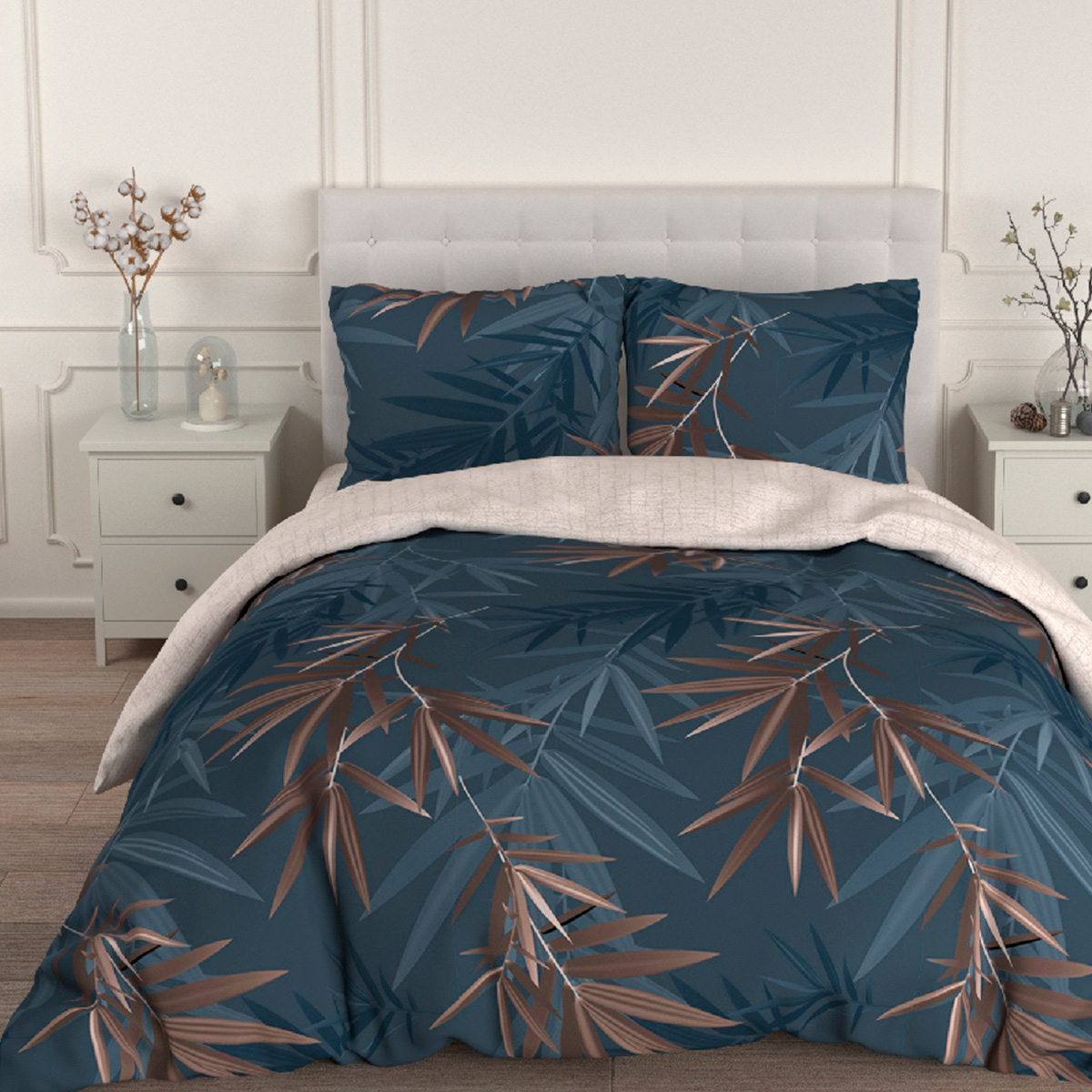 Комплект постельного белья для SNOFF Юмена семейный 5 предм. - фото 11