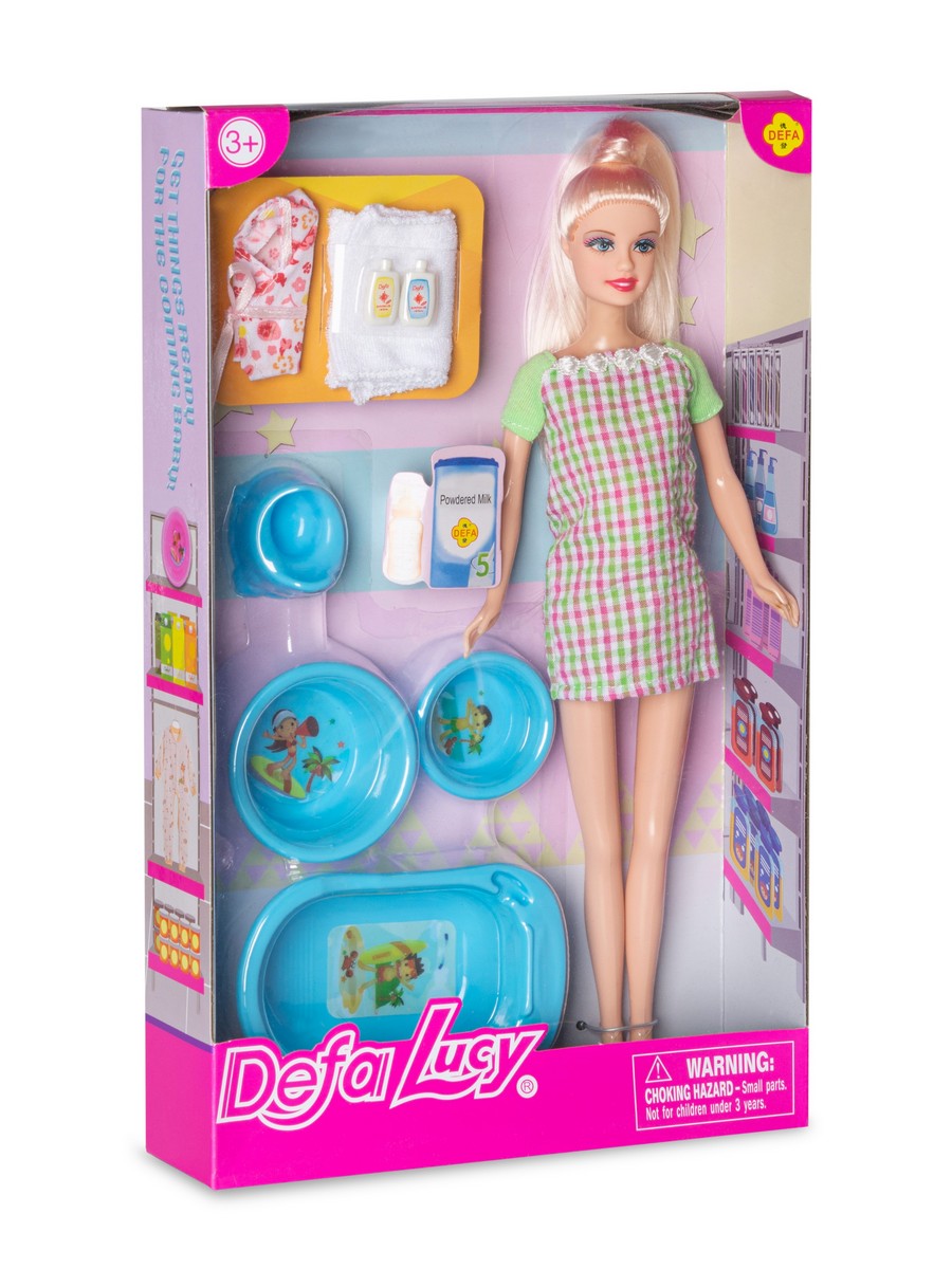 Кукла модельная Defa Lucy 8350//голубой - фото 3