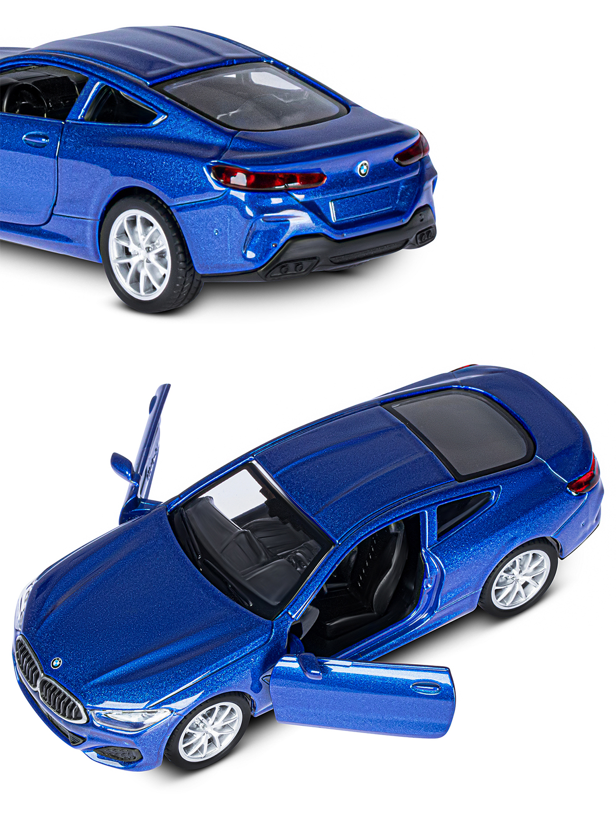Автомобиль АВТОпанорама BMW M850i Coupe 1:44 JB1251478 - фото 9