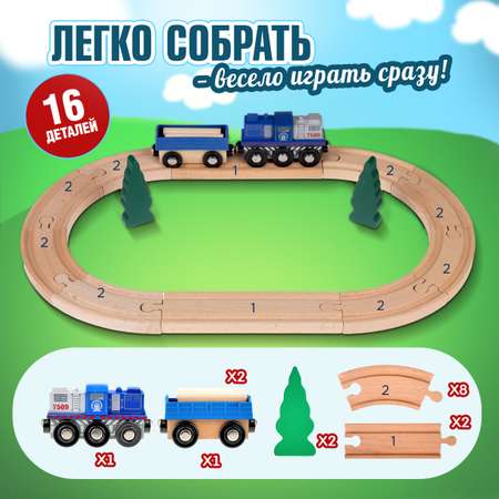 Набор железнодорожный 1TOY