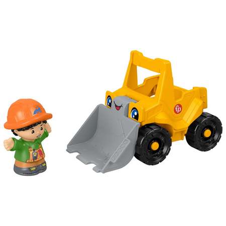 Бульдозер Fisher Price с фигуркой