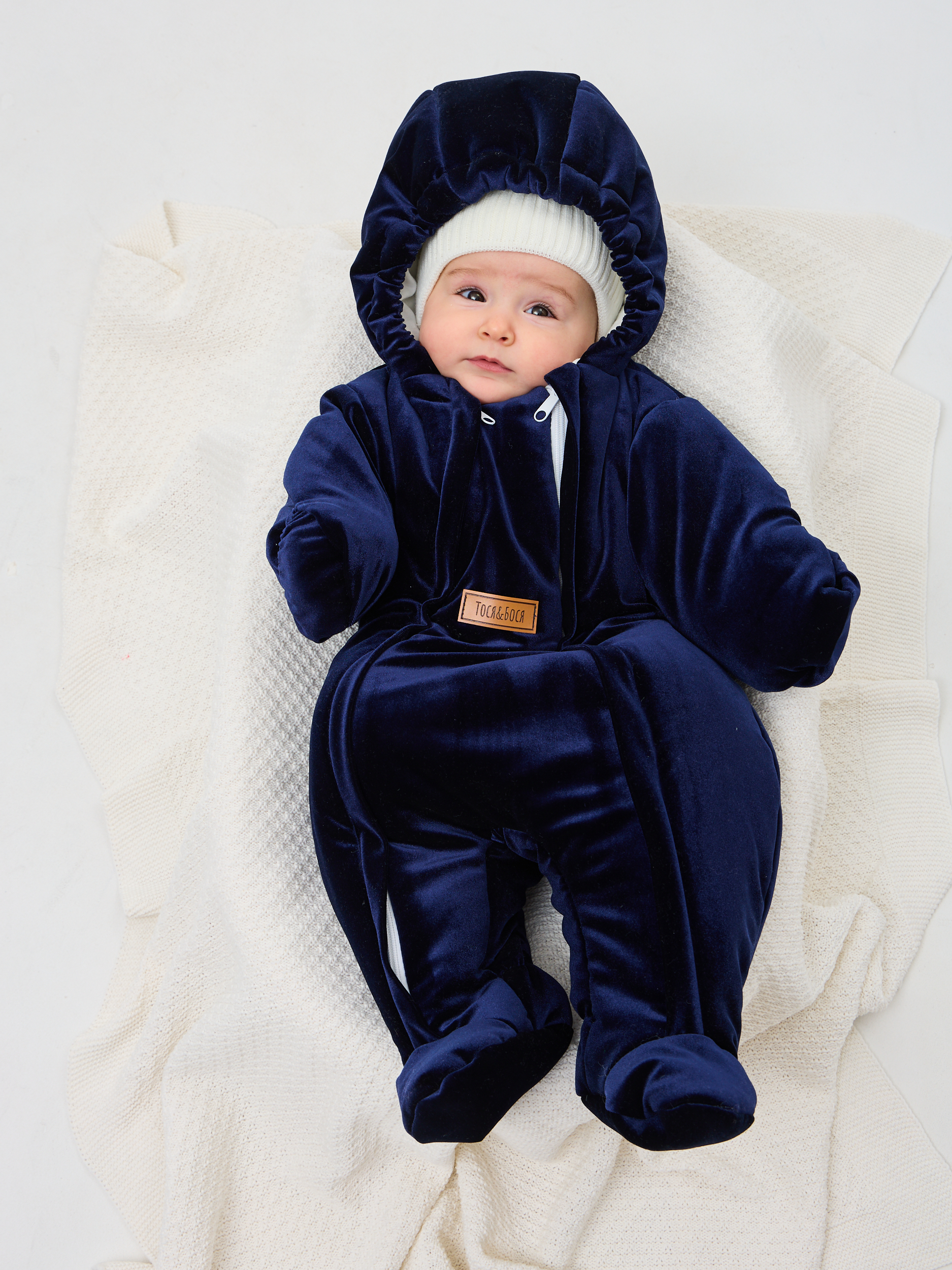 Конверт на выписку ТОСЯ БОСЯ Смокинг синий - фото 27