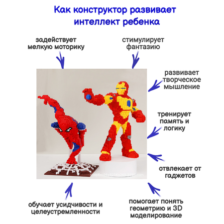 Конструктор LELE BROTHER из мини-блоков