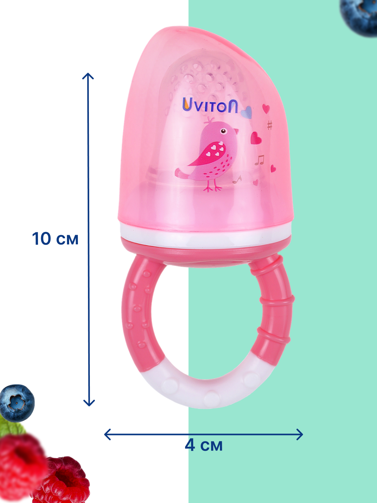 Ложка-дозатор Uviton силиконовый 1 предм. в ассортименте - фото 3