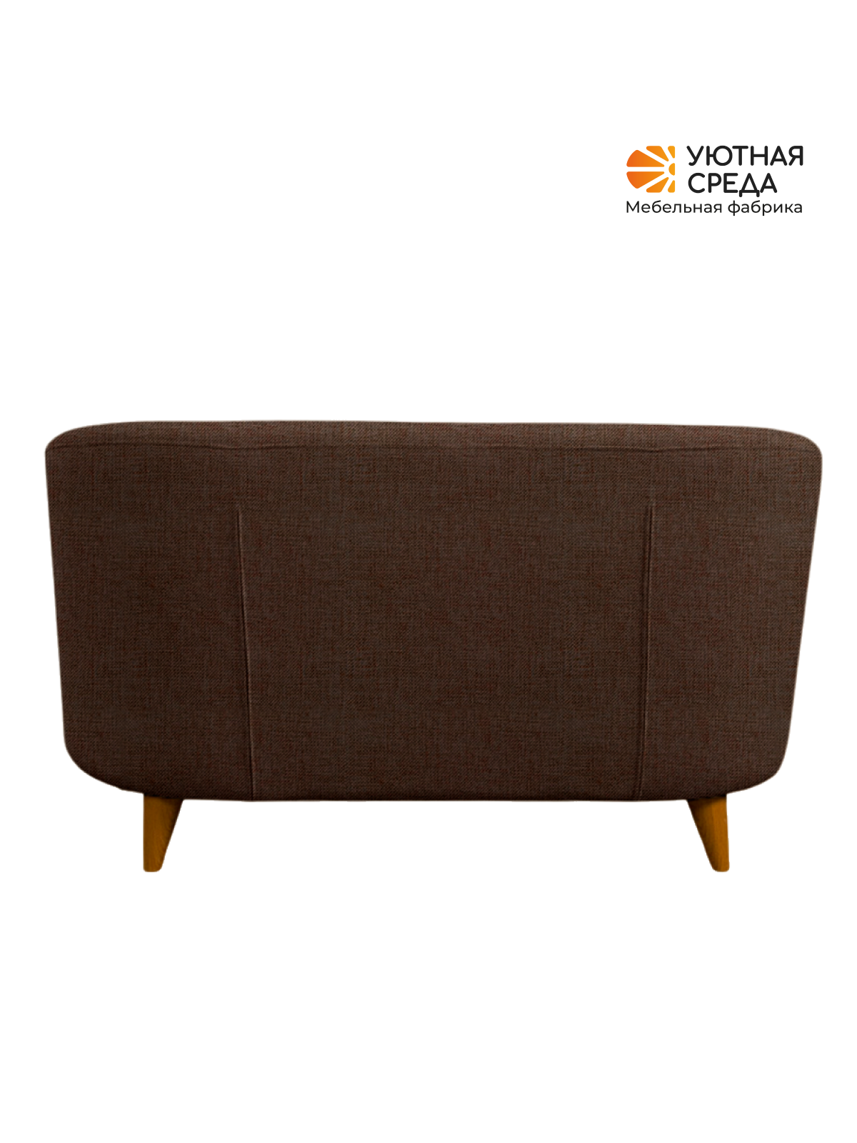 Диван Уютная среда коричневая рогожка коричневый - фото 18