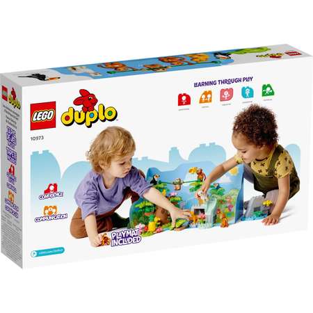 Конструктор LEGO DUPLO Wild Animals of South America блочный