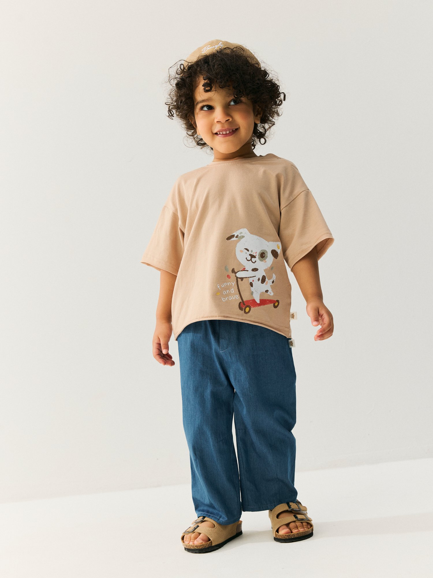 Брюки BUNGLY 1R9795/Деним - фото 2