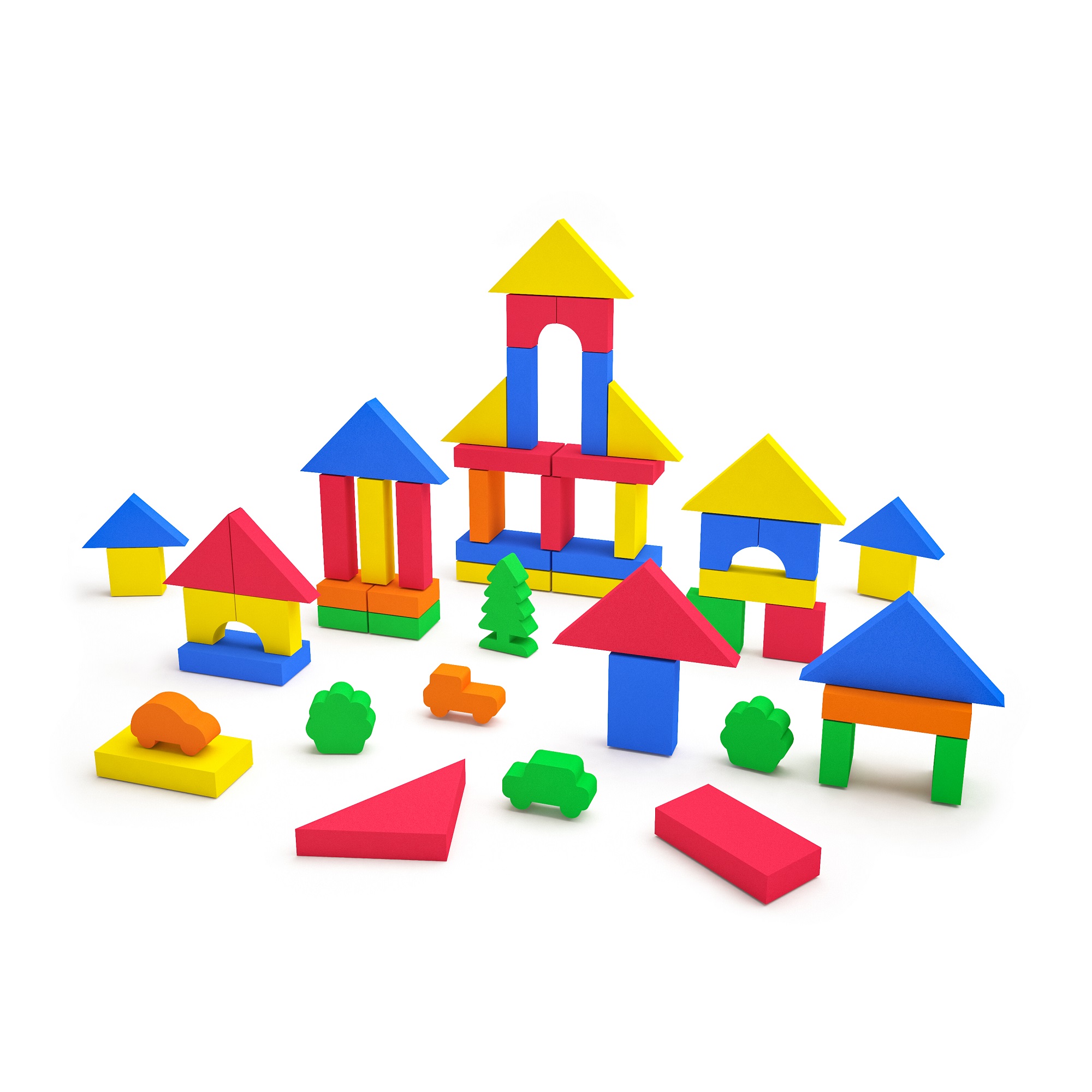 Конструктор ElBascoToys мягкий - фото 1