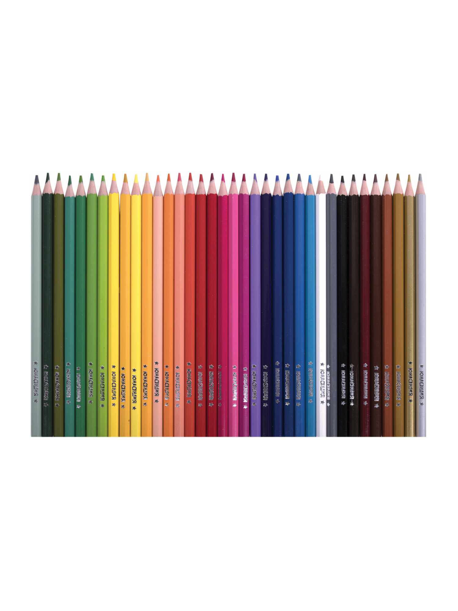 Карандаши цветные Юнландия 36 шт. - фото 8