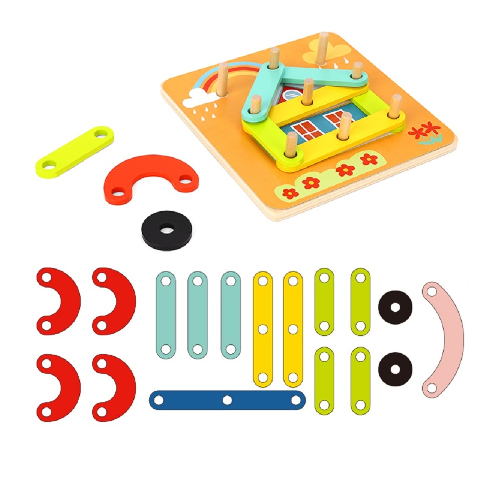Мозаика Tooky Toy Палочки - фото 6