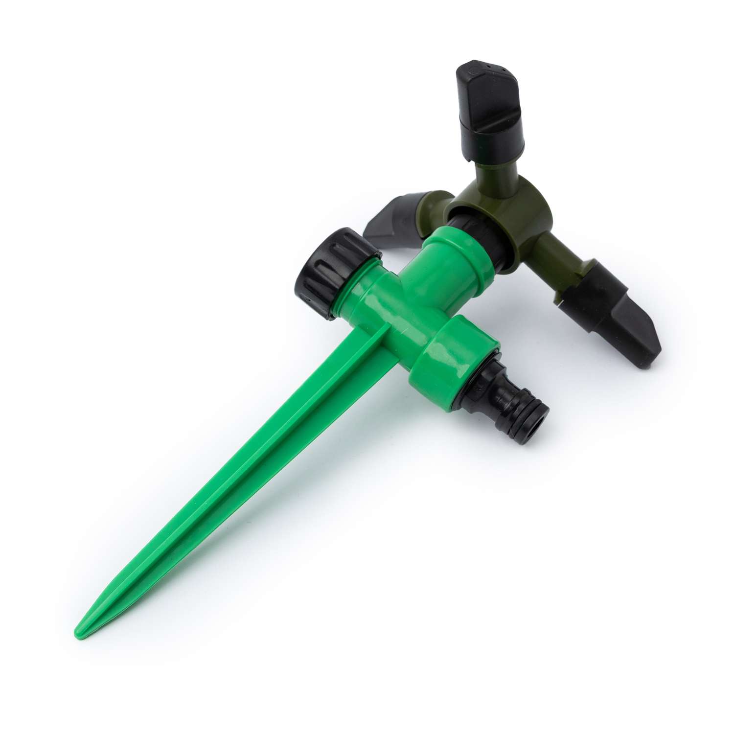 Разбрызгиватель ё для полива сада и огорода вращающийся - фото 1