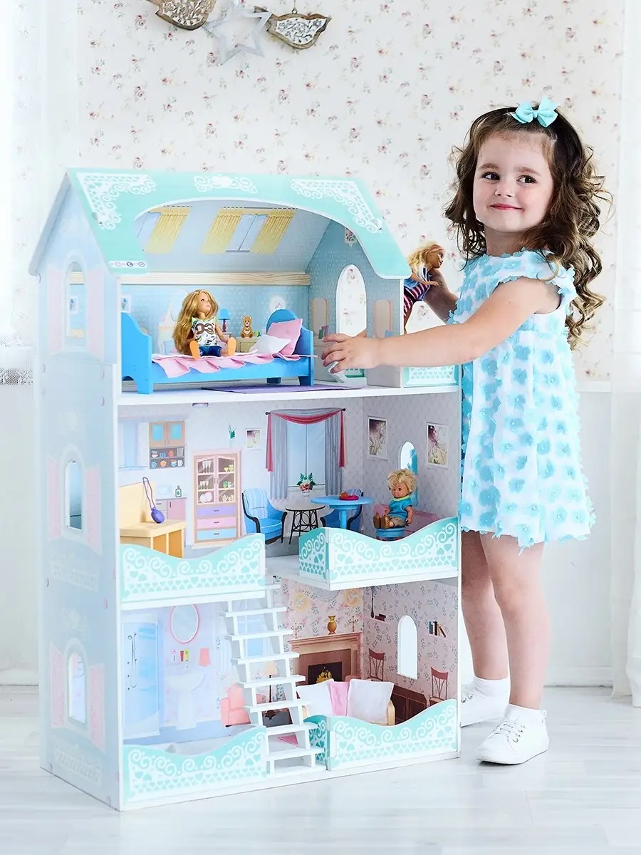 Домик для кукол PAREMO с мебелью PD318-09 - фото 2