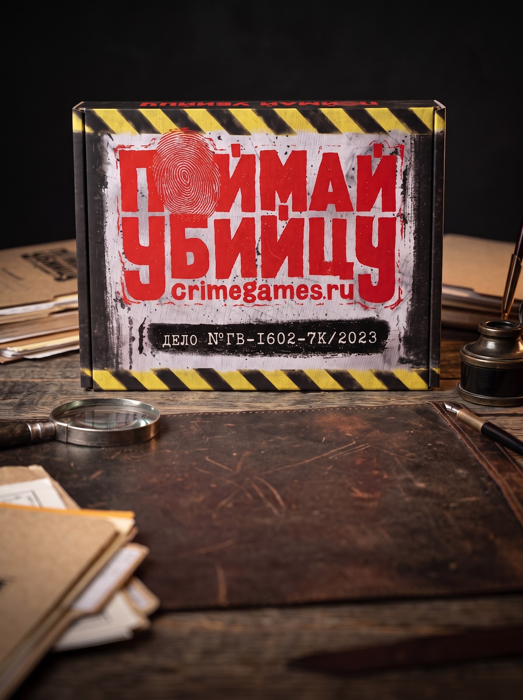 Настольная игра Поймай убийцу дело Тайлера Фостера - фото 1