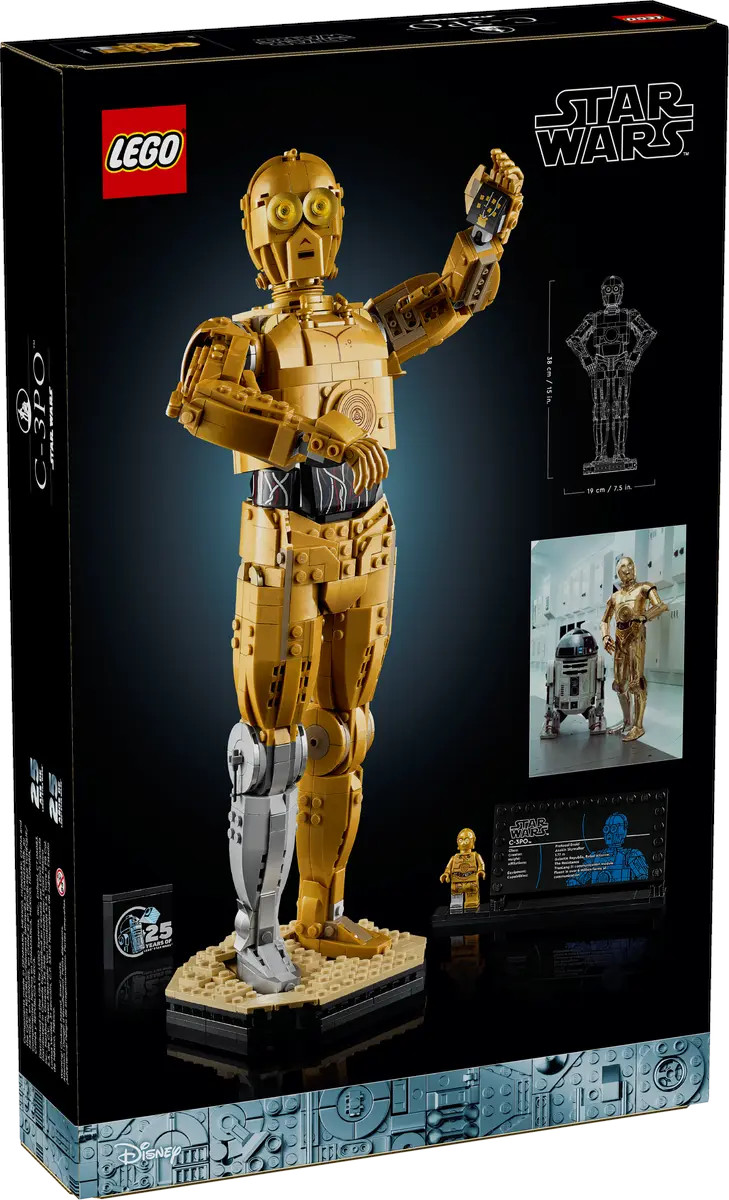 Конструктор LEGO Star Wars Дроид C-3PO 1138 дет. - фото 3