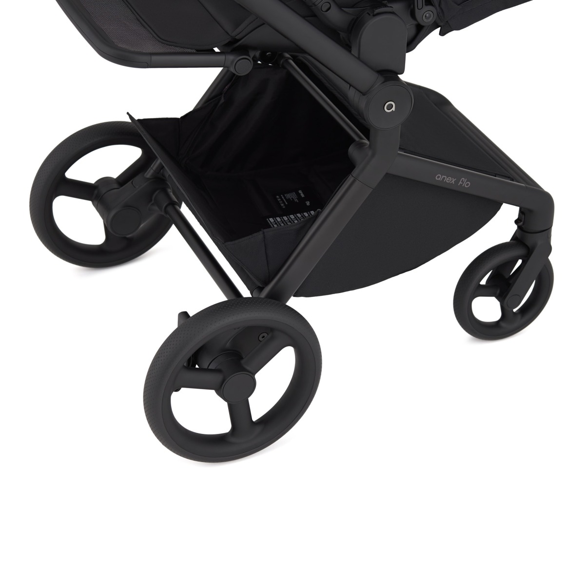 Коляска 2в1 Anex Flo черный - фото 24