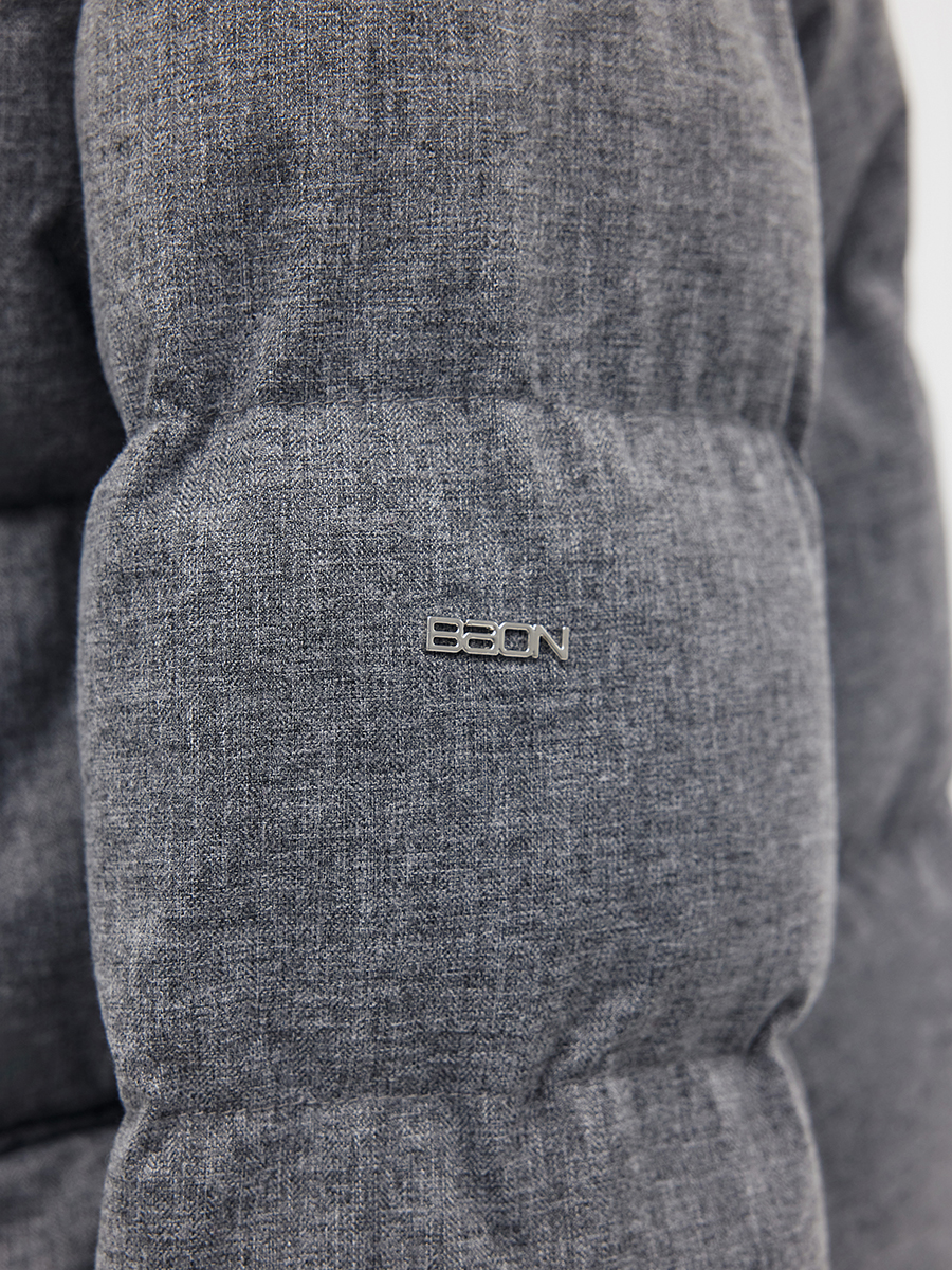 Куртка Baon B0422513/GREY MELANGE - фото 8