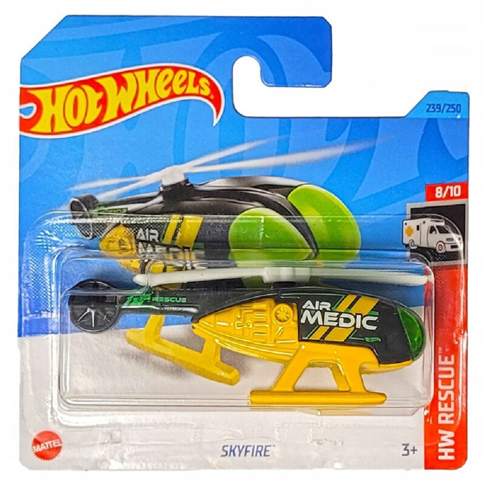 Вертолет Hot Wheels Skyfire 1:64 65266 - фото 2