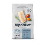 Сухой корм для собак AlphaPet из белой рыбы