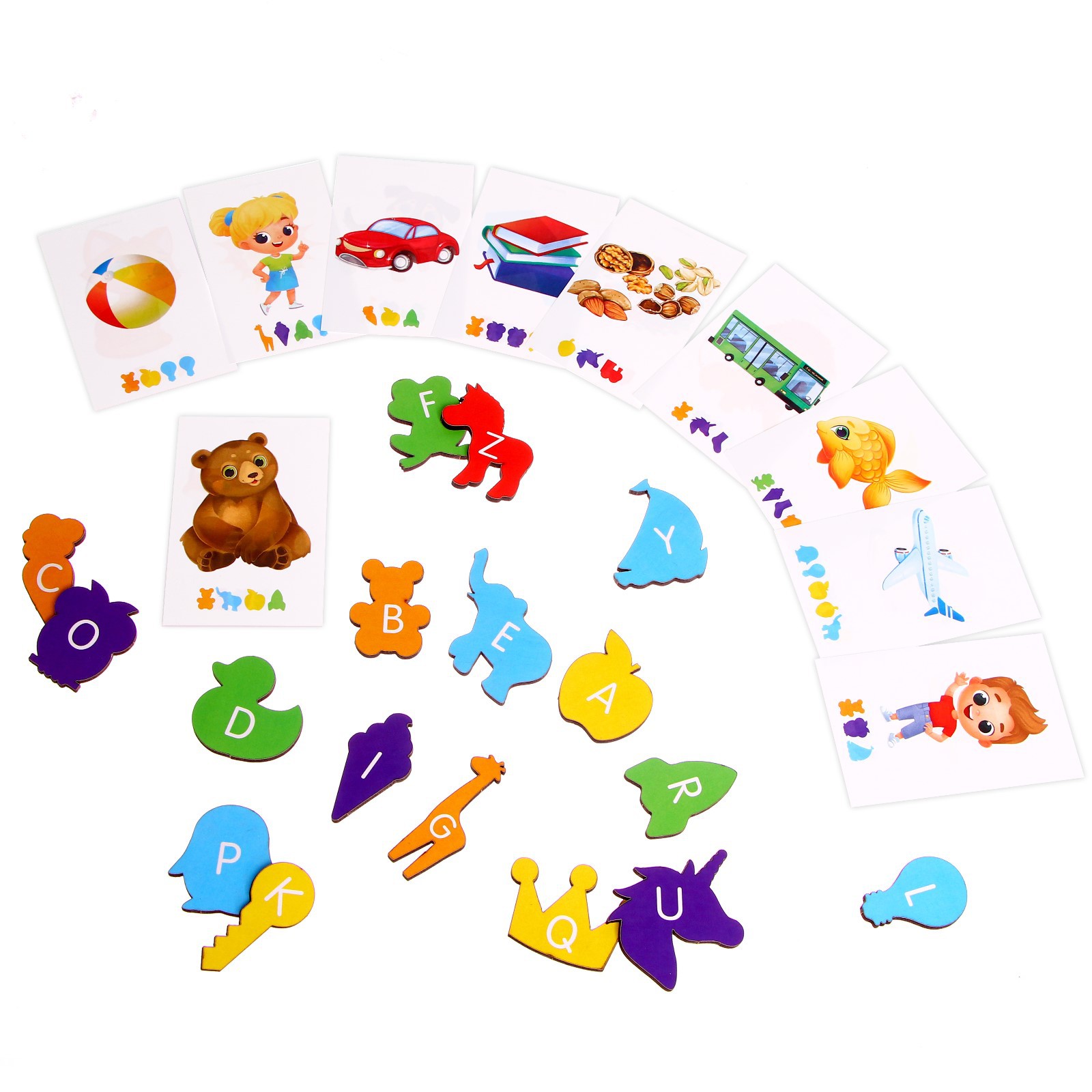 Настольная игра Лесная мастерская «Играем с английским» - фото 3
