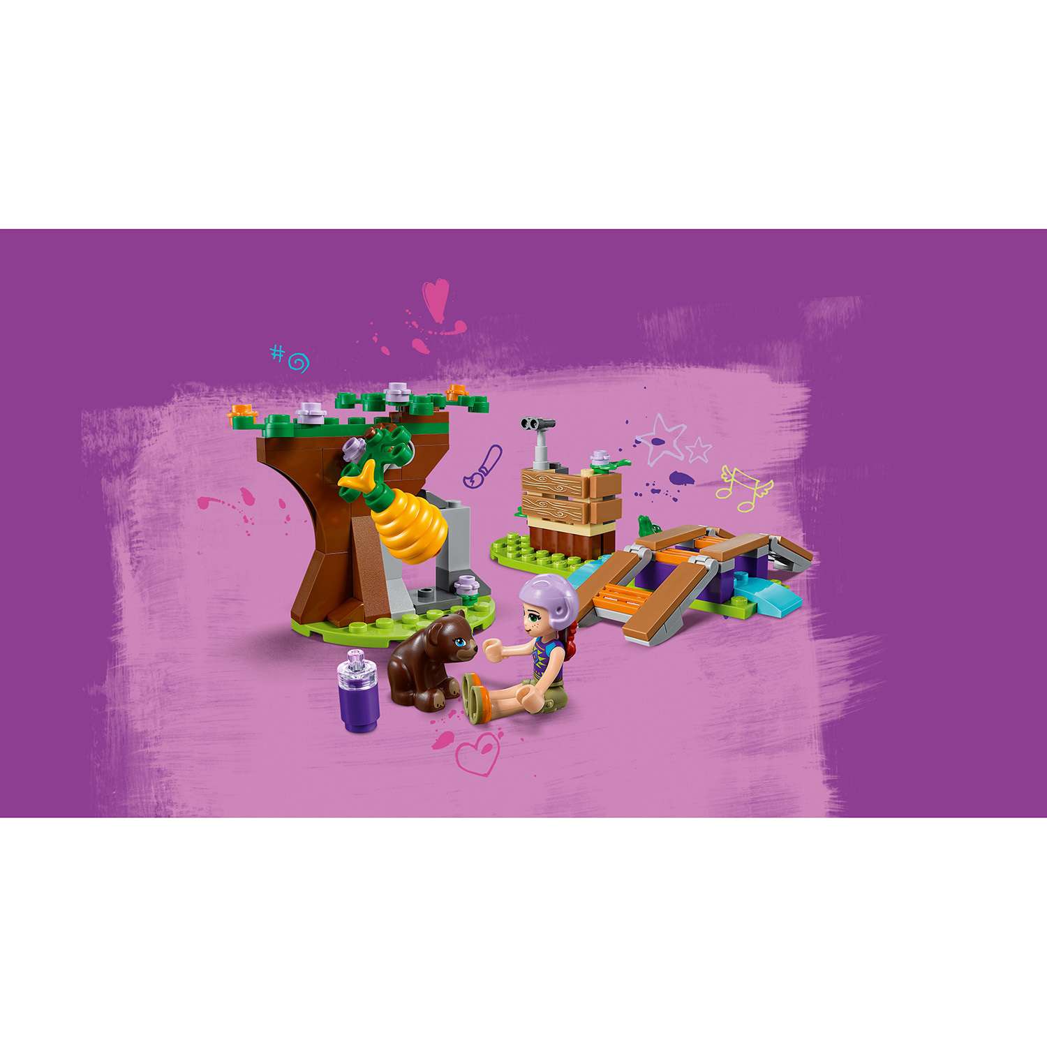 Конструктор LEGO Friends Приключения Мии в лесу блочный - фото 8