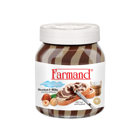 Паста Farmand молочно-ореховая с какао 330г