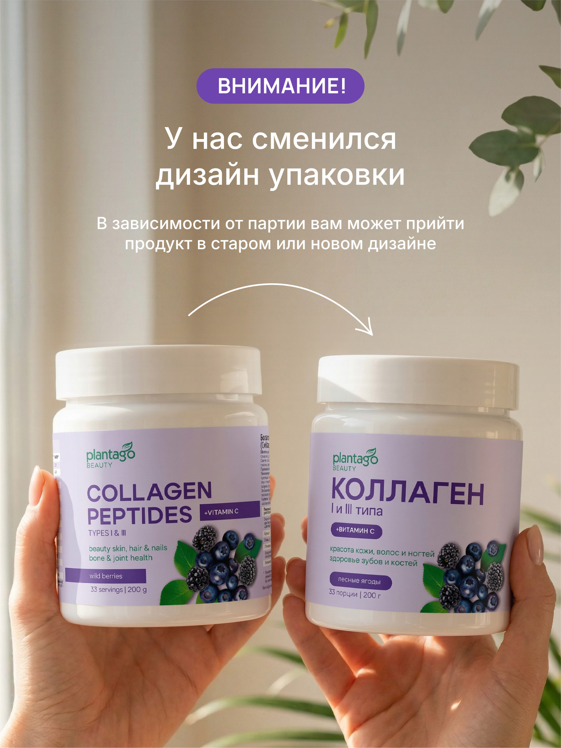 Пептидный коллаген с витамином С Plantago Лесные ягоды - фото 6