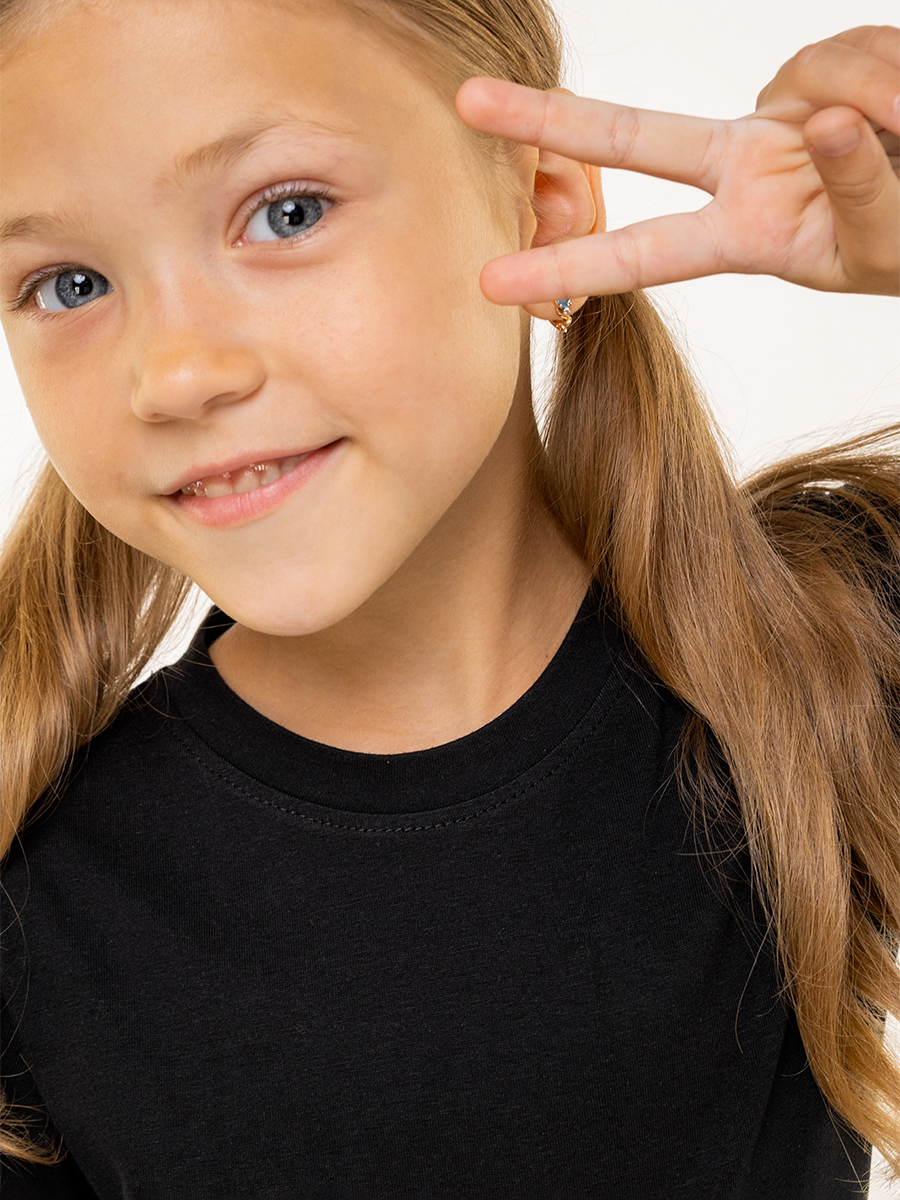 Футболка HappyFox HF6603черный - фото 4