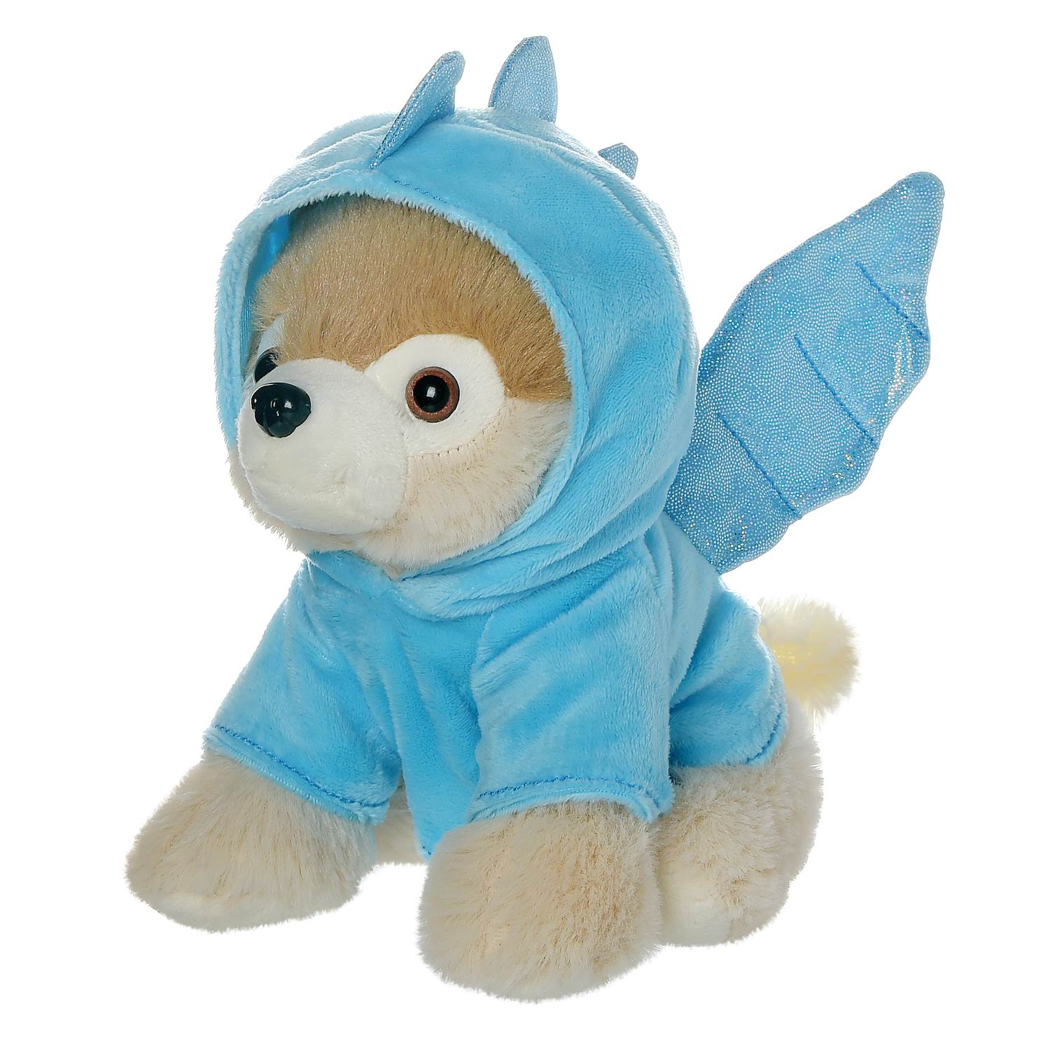 Мягкая игрушка Abtoys Собачка в костюме Дракончика - фото 3