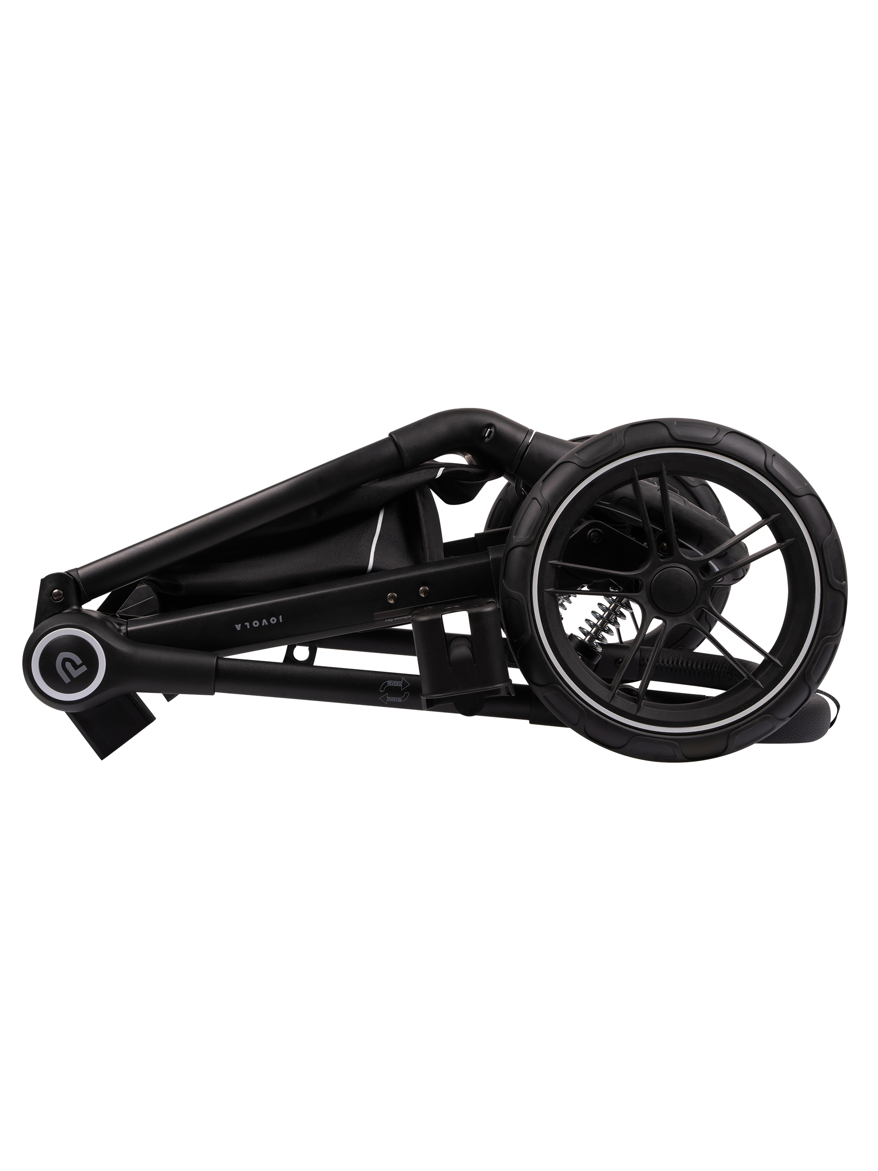 Коляска трансформер JOVOLA Truck, перекидная ручка бежевый - фото 30