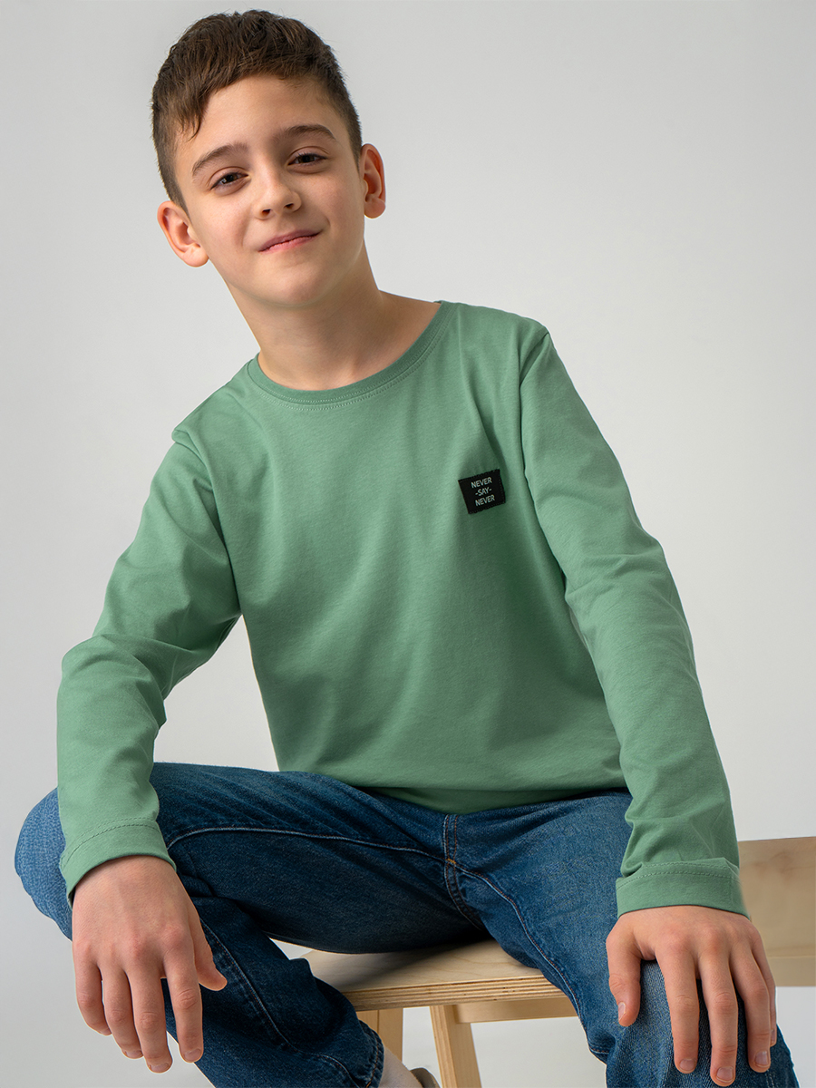 Лонгслив BONITO KIDS SS6096малахитовый - фото 10