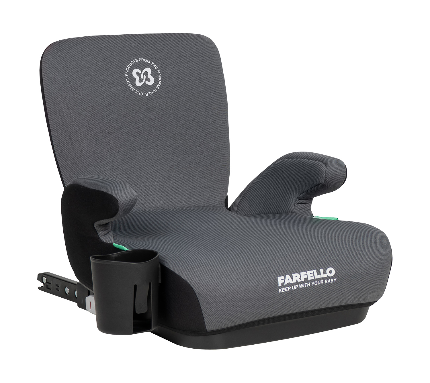 Автокресло Farfello Le10 Isofix 3 (22-36 кг) серый - фото 1