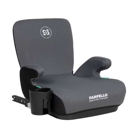 Автокресло Farfello Le10 Isofix 3 (22-36 кг) серый