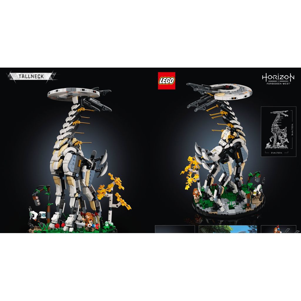 Конструктор LEGO Icons Forbidden West Tallneck блочный - фото 8