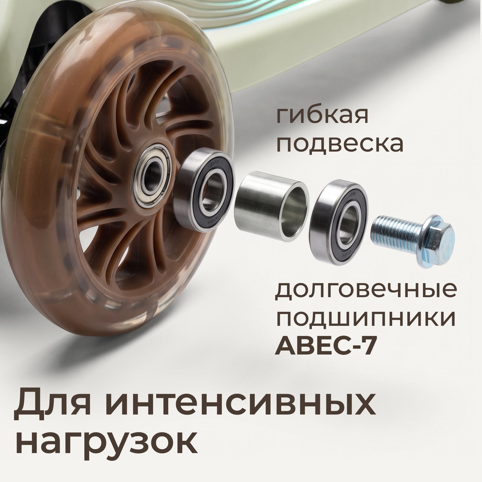 Самокат UNIX Kids трехколесный - фото 10